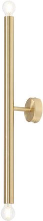 ALDEX 1072D40_S KINKIET TUBO 2 BRASS S 5904798654535 