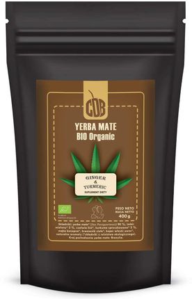 Yerba Mate Bio Organic Ginger & Turmeric 400g