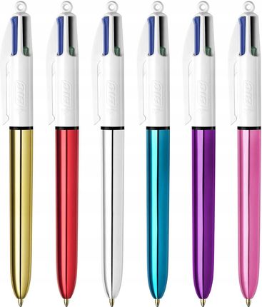 Bic Długopis Automatyczny 4Colours Komplet 6 Szt