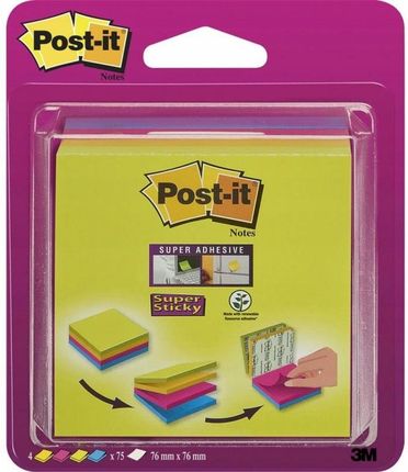Post-It-3M Karteczki Post-It Easy-Select 76X76Mm
