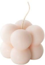 Mohani - Świeca Bubble z wosku rzepakowego różowa mała