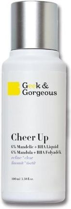 Geek & Gorgeous Cheer Up - tonik kwasowy do twarzy 6% kwas migdałowy + BHA