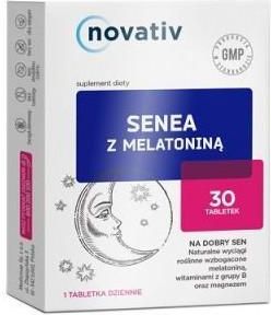 Tabletki Novativ Senea z melatoniną 30szt.