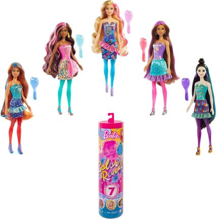 Barbie Color Reveal Lalka Kolorowa niespodzianka Imprezowa GTR96