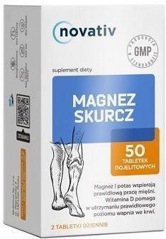 Tabletki Novativ Magnez Skurcz 50 szt.
