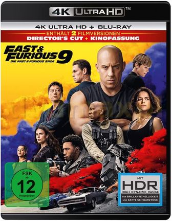 F9: The Fast Saga ( Szybcy i wściekli 9) [Blu-Ray 4K]+[Blu-Ray]