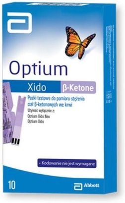 Abbott Paski Testowe Optium Xido Do Pomiaru Ciał ß Ketonowych We Krwi Opinie I Ceny Na Ceneo Pl
