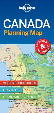 Lonely Planet Canada Planning Map - Lonely Planet