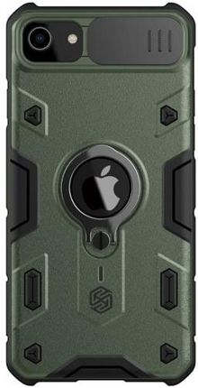 Etui Nillkin CamShield Armor Case iPhone SE 2020, 8/7, zielone