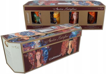 Carmani Zestaw 4 Kubków A. Modigliani - zdjęcie 2