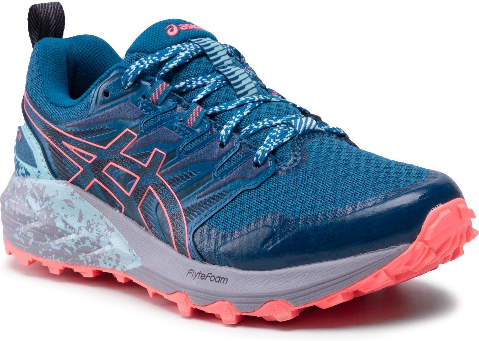 Asics Buty Gel Trabuco Terra 1012A902 Deep Sea Teal Blazing