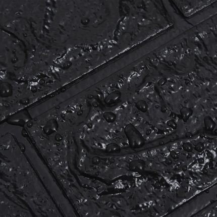 Vidaxl Panele 3D Z Imitacją Cegły Samoprzylepne 40 Szt. Czarne (150726) - zdjęcie 2