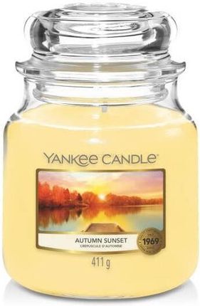 Yankee Candle Autumn Sunset Housewarmer Świeca Zapachowa 411g 80059872-411