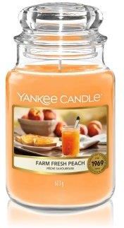 Yankee Candle Farm Fresh Peach Housewarmer Świeca Zapachowa 623g 80059873-623