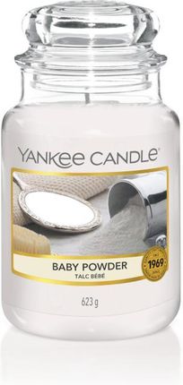 Yankee Candle Baby Powder Świeca Zapachowa 150 H 1664-A68-0623