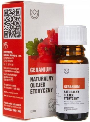 Olejek Eteryczny  Naturalny Geranium 12Ml