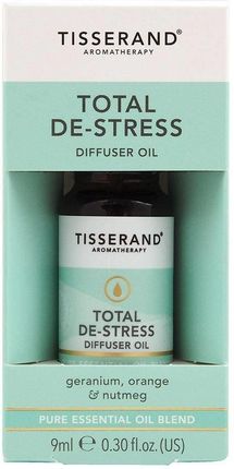 Total De-Stress Diffuser Oil - Geranium + Pomarańcza + Gałka muszkatołowa (9 ml)