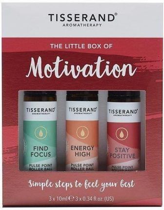 The Little Box of Motivation - Zestaw olejków eterycznych na lepszą motywację (3x10 ml)