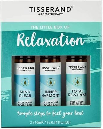 The Little Box of Relaxation - Zestaw olejków eterycznych na odprężenie (3x10 ml)