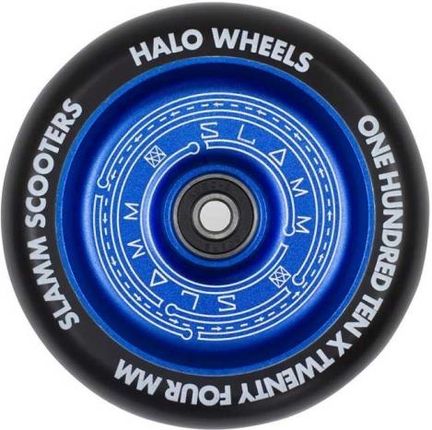 Slamm Halo Deep Dish 110mm Kółko Do Hulajnogi Wyczynowej Niebieski