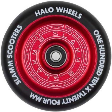 Slamm Halo Deep Dish 110mm Kółko Do Hulajnogi Wyczynowej Czerwony