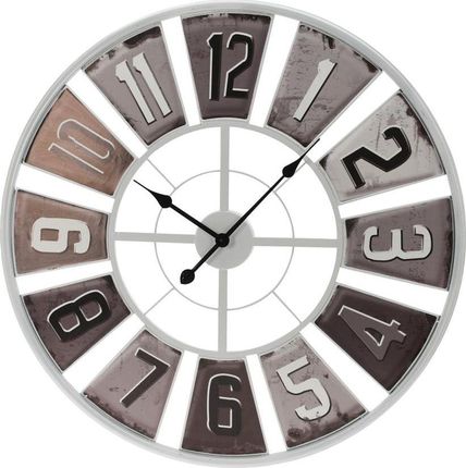 H&S Decoration Zegar Ścienny Retro Biały 80Cm (Y36200490)