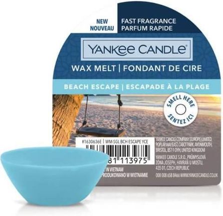 Yankee Candle Wax Melt Wosk Zapachowy Beach Escape 22G 6540881428531