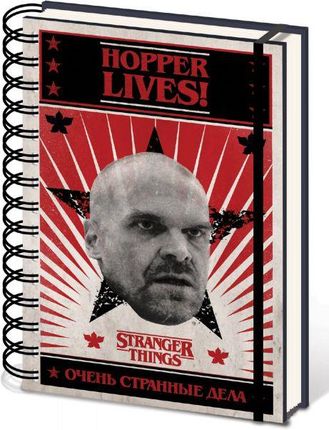 Pyramid Posters Stranger Things Hopper Lives Notes A5