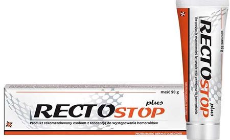 Rectostop Plus, maść na hemoroidy, 50 g
