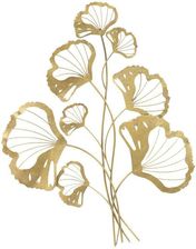 Zdjęcie Art-Pol Dekoracja Ścienna Złote Liście Metal 89X69X1 5Cm - Łazy