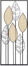 Art-Pol Dekoracja Ścienna Metalowa Złota H 100 Cm