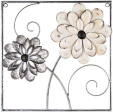 Zdjęcie Art-Pol Dekoracja Ścienna Kwiatki W Ramie 40 5X40 5X2 - Libiąż