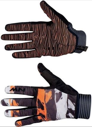 Northwave Air Gloves Full Fingers Black Orange White