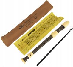 Dabell DSR-321 WB flet sopran prosty plastik system barokowy 3-częściowy kolor drewniany