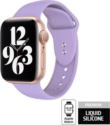 Crong Liquid Band do Apple Watch 38/40 mm Fioletowy