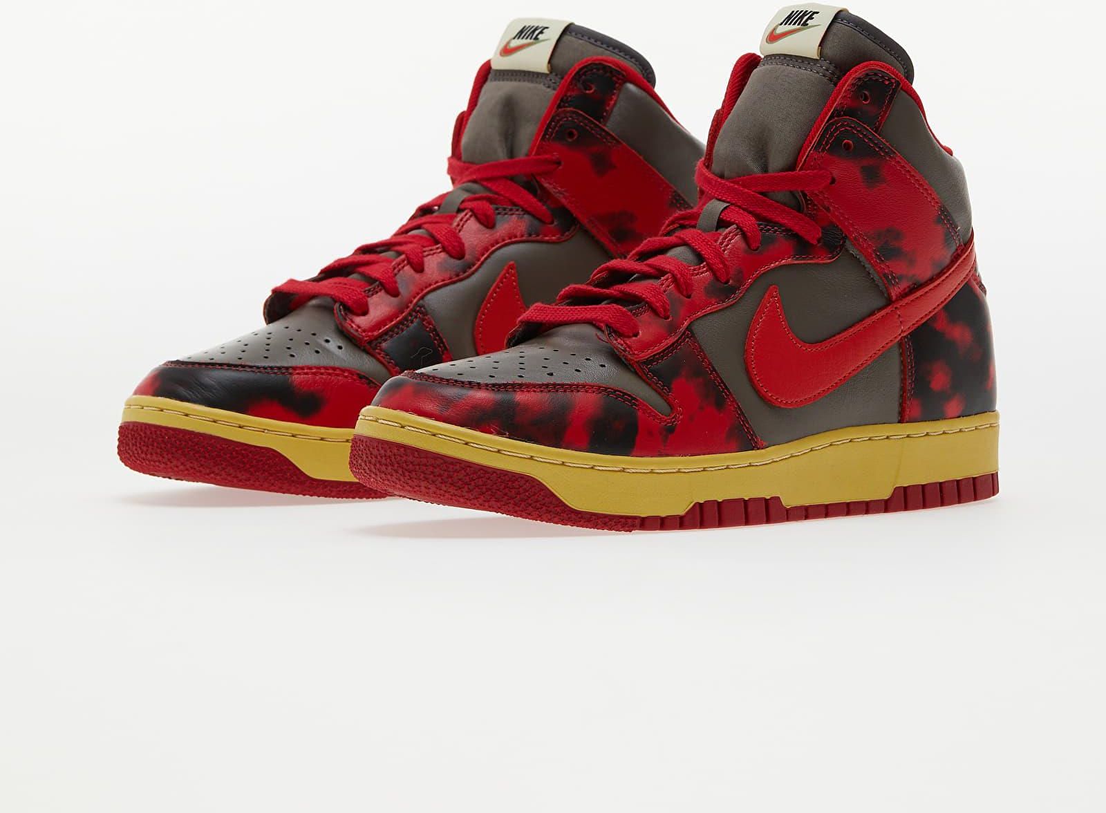 nike dunk high red