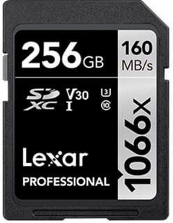 Lexar 256GB 1066x Professional SDXC UHS-1 U3 V30 (LSD1066256GBNNNG)