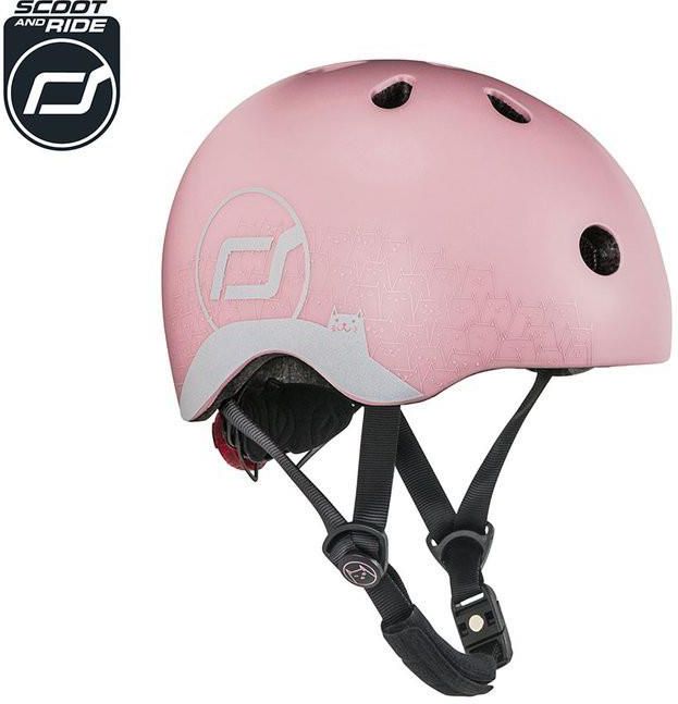 Scootandride Z Odblaskami XXS-S Rose Cat