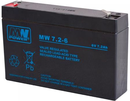 Mw Power Agm 7,2Ah 6V (MW726)