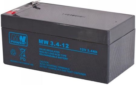 Mw Power Agm 3,4Ah 12V (MW3412)