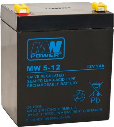 Mw Power Agm 5Ah 12V (MW512)