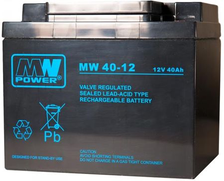 Mw Power Agm 40Ah 12V M6 (MW4012)