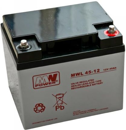 Mw Power Agm Mwl 45Ah 12V (MWL4512)
