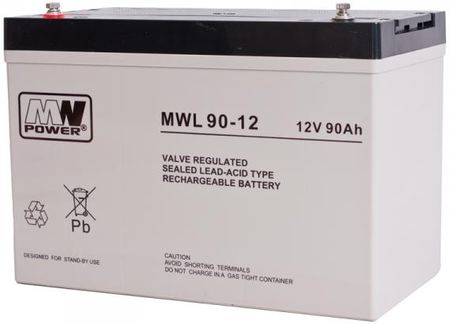 Mw Power Agm Mwl 90Ah 12V (MWL9012)
