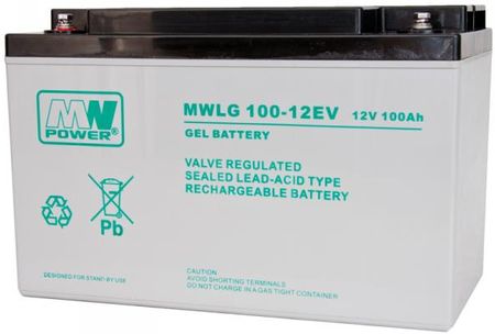 Mw Power Żelowy Mwlg 100Ah 12V (MWLG10012EV)