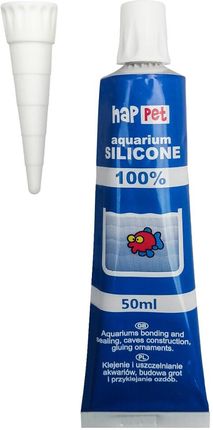 Happet Silikon Czarny Do Klejenia Akwarium 50ml