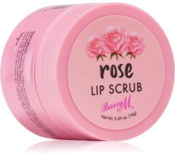 Barry M Lip Scrub Lip Scrub peeling do ust smak Rose 14 g