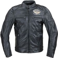W Tec Męska Skórzana Kurtka Motocyklowa Black Heart Wings Leather Jacket  Czarny  L 22846L - Odzież motocyklowa
