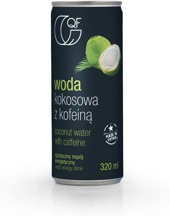 Quality Food Woda kokosowa z kofeiną 320ml