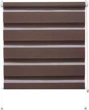 Zdjęcie Gardinia Mini Roleta Zebra Classic Dzień/Noc Brązowa 86cmx150   - Ślesin